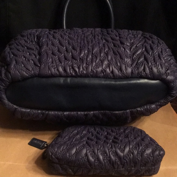 Coach Lindsay 70th Anniversary Navy Blue NEW SET - Picture 6 of 8